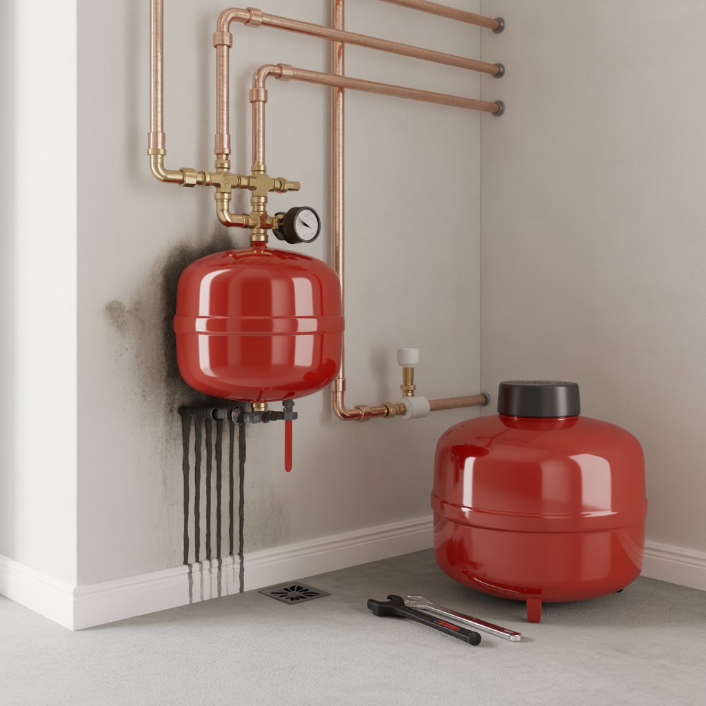 byta expansionskarl i varmesystem symtom och kostnad